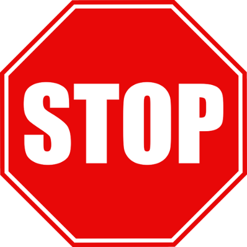 imagen de señal de stop